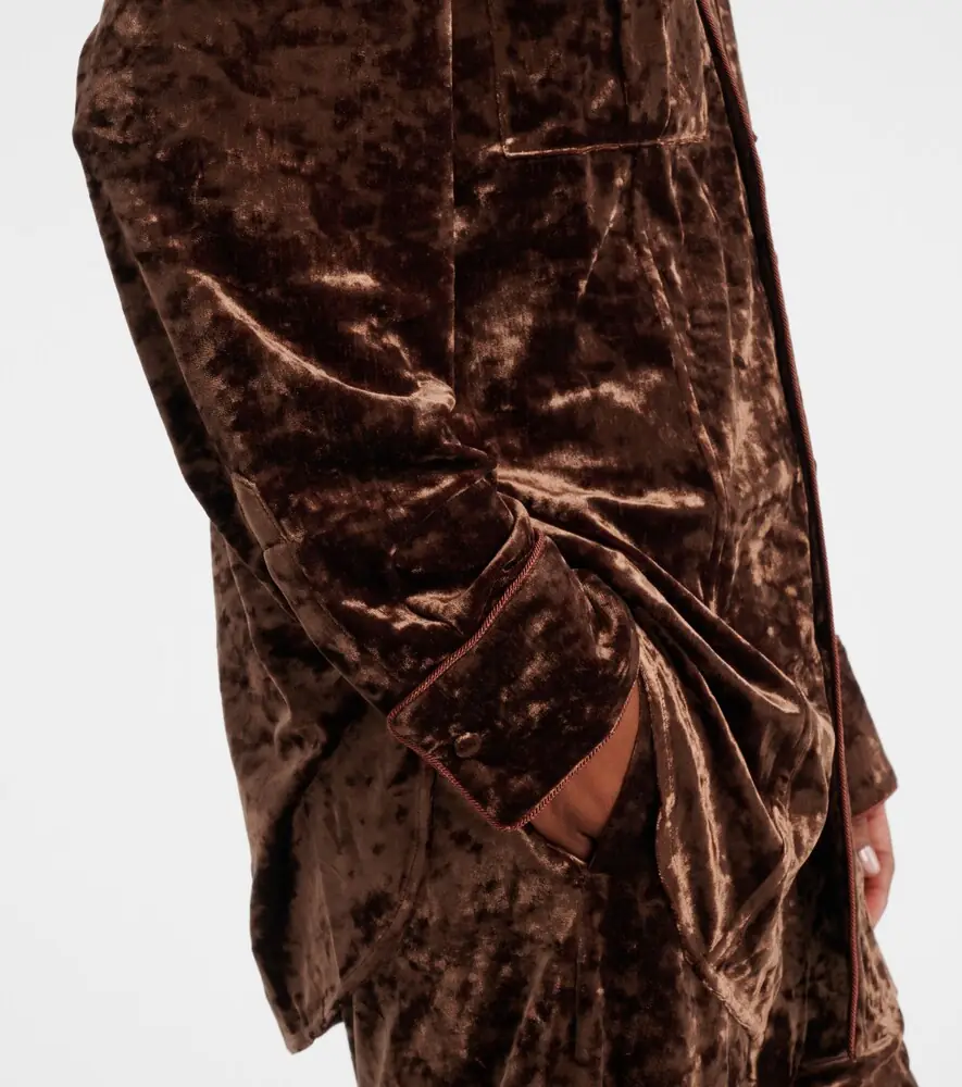 Xu Zhi Velvet shirt | Thumbnail 2