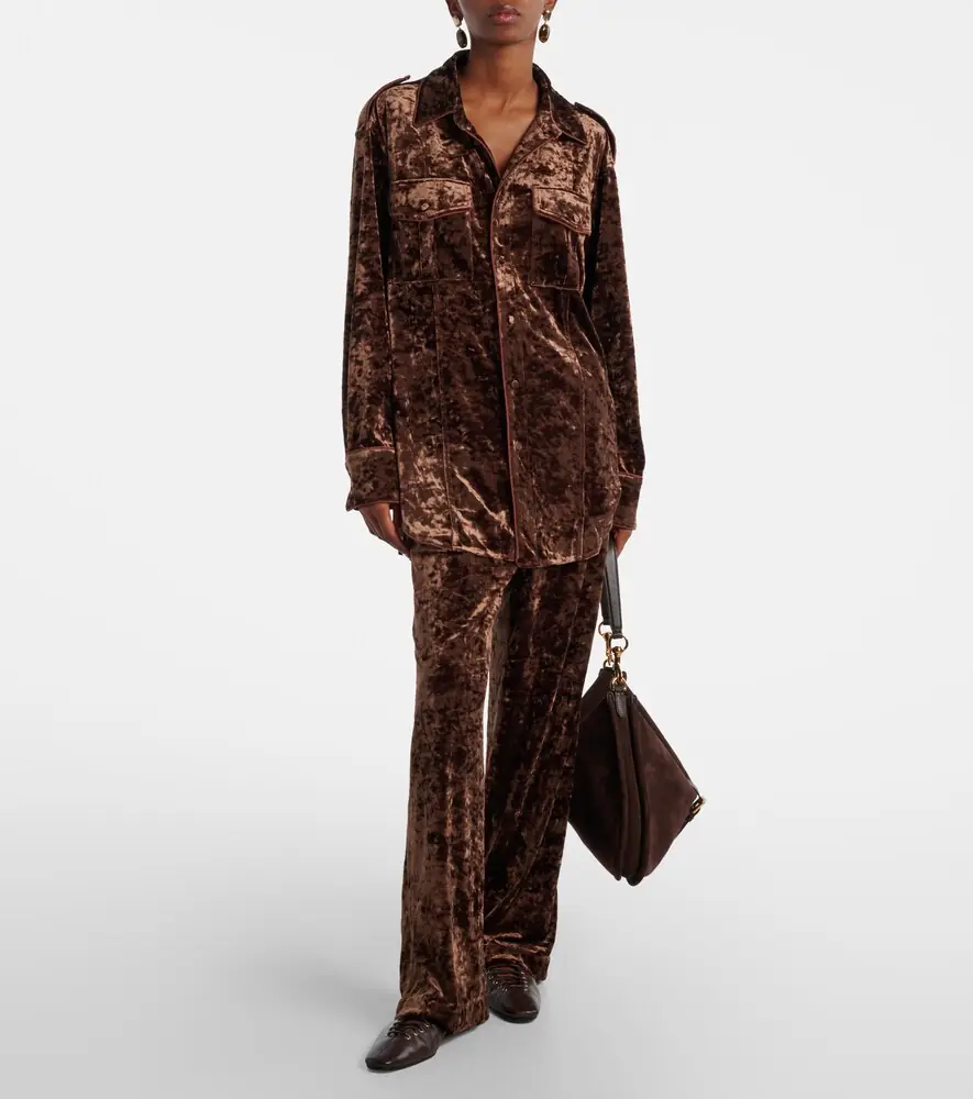 Xu Zhi Velvet shirt | Thumbnail 4