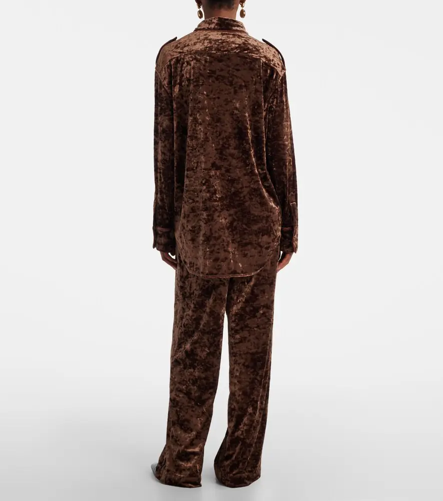 Xu Zhi Velvet shirt | Thumbnail 5