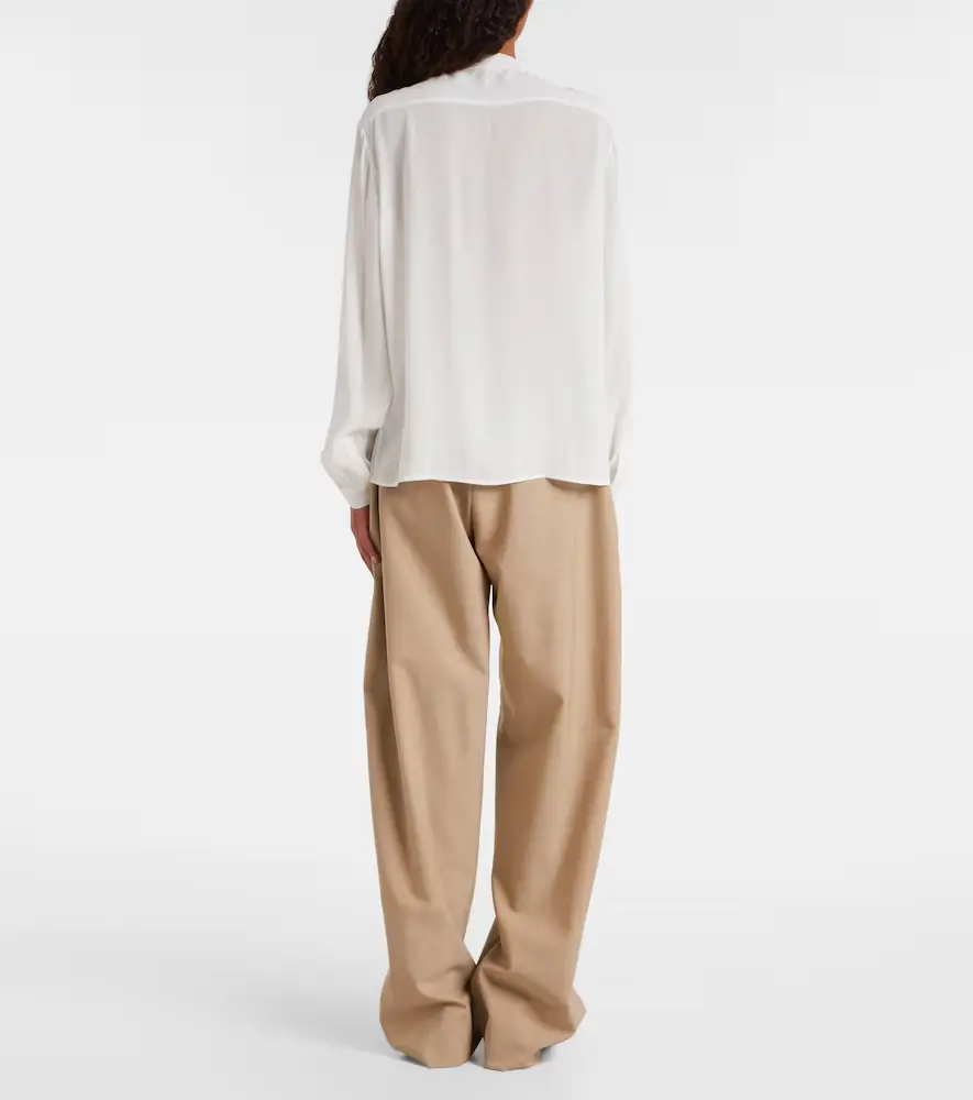 Tory Burch Tie-neck georgette blouse | Thumbnail 2 Tory Burch Tie-neck georgette blouse | Thumbnail 2