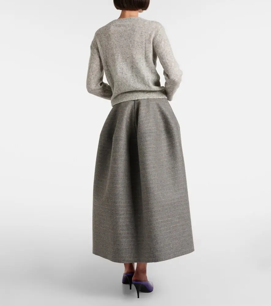 Jacques Wei Beaded alpaca and wool-blend cardigan | Thumbnail 4
