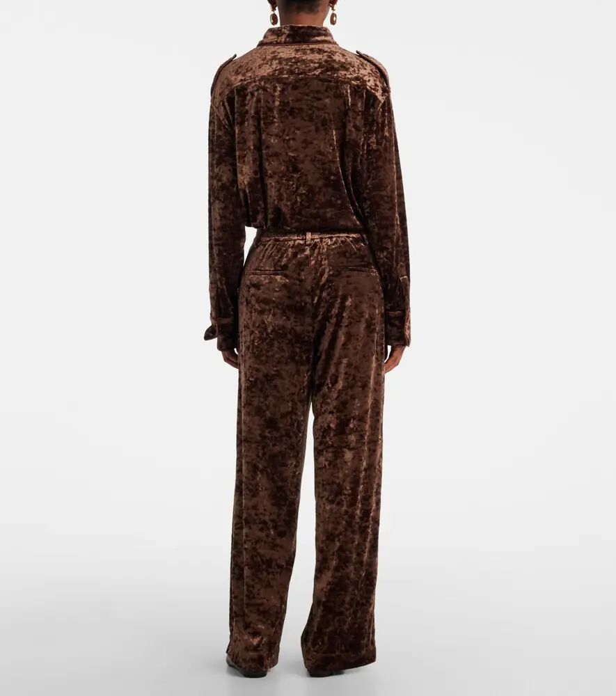 Xu Zhi Velvet straight pants | Thumbnail 5 Xu Zhi Velvet straight pants | Thumbnail 5