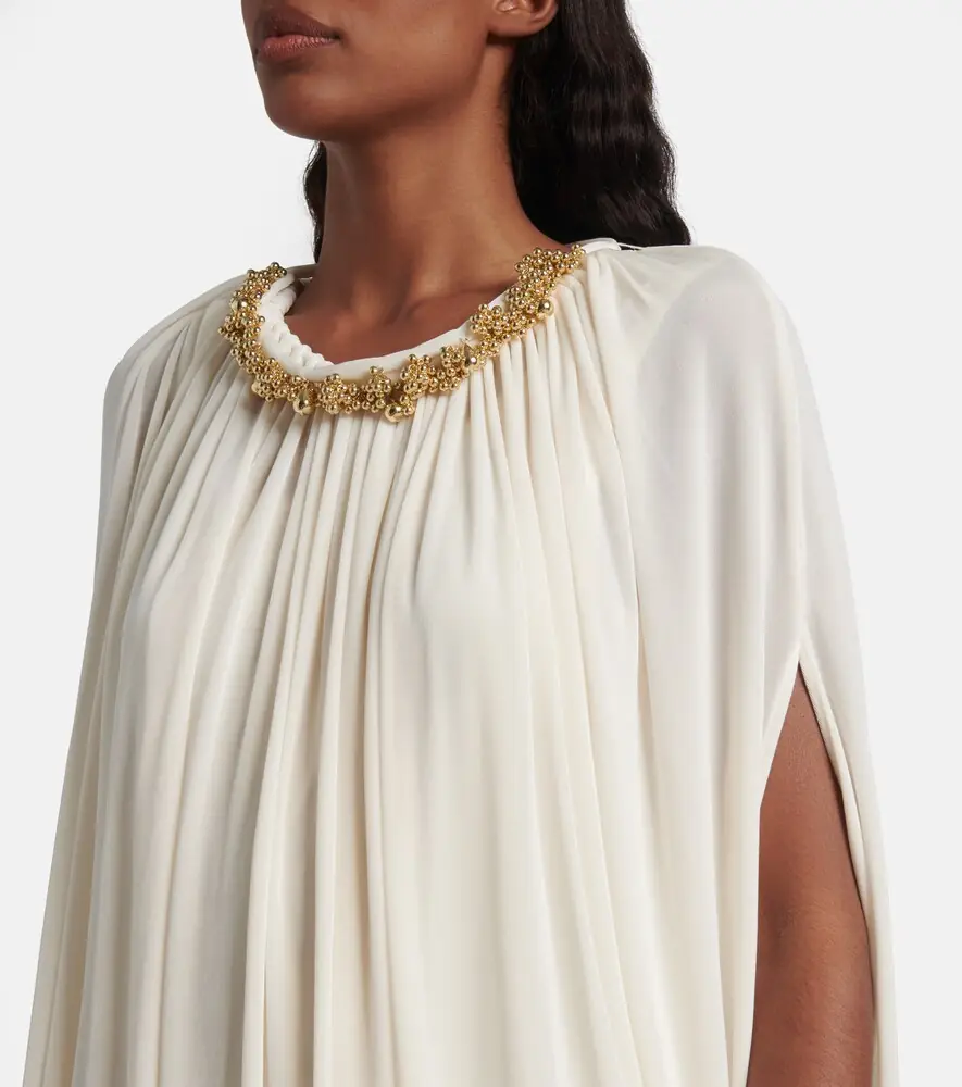 Xu Zhi Embellished draped minidress | Thumbnail 3