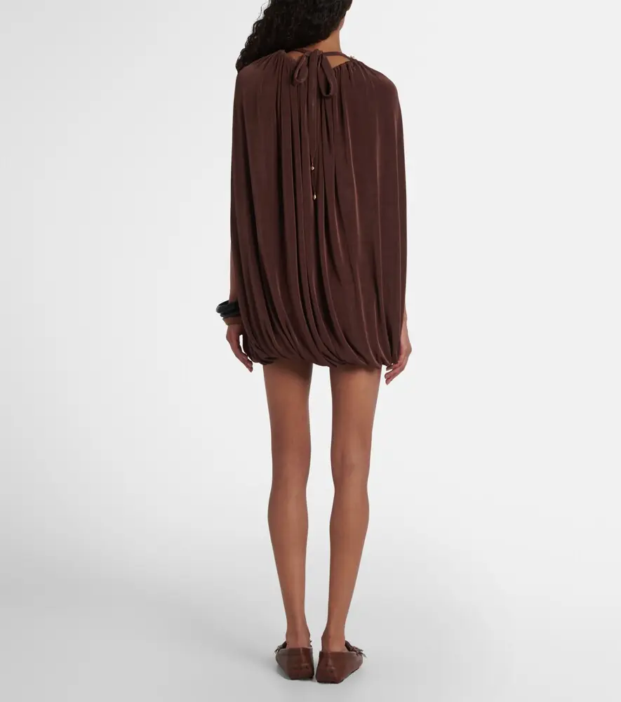 Xu Zhi Embellished draped minidress | Thumbnail 4