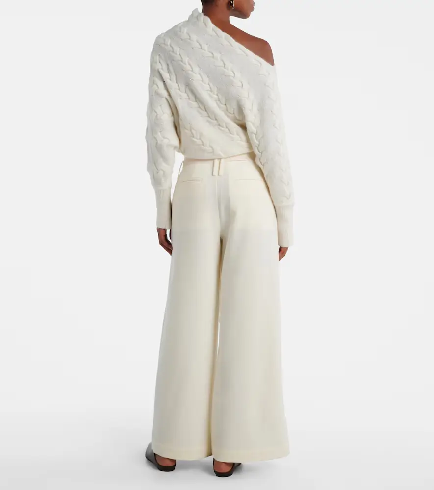 Xu Zhi Pleated high-rise wide-leg pants | Thumbnail 4 Xu Zhi Pleated high-rise wide-leg pants | Thumbnail 4