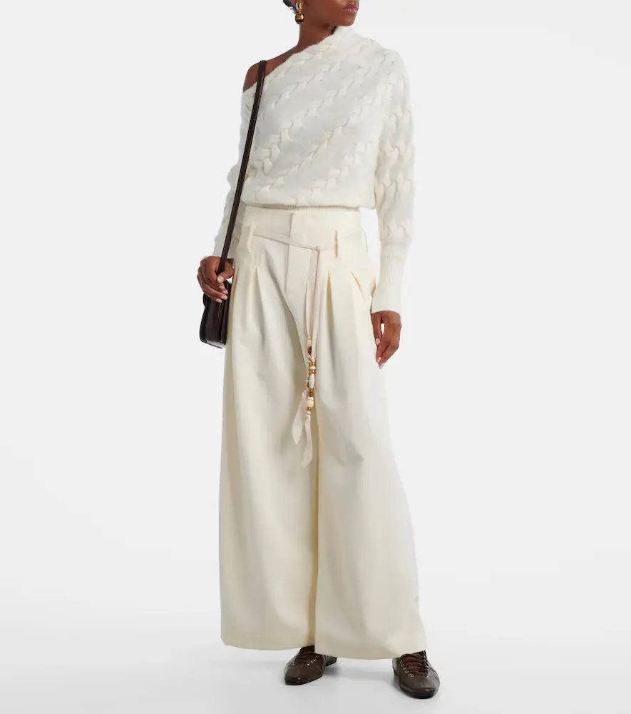 Xu Zhi Pleated high-rise wide-leg pants | Thumbnail 5 Xu Zhi Pleated high-rise wide-leg pants | Thumbnail 5
