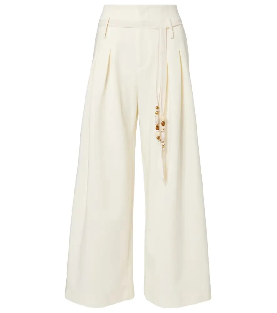Xu Zhi Pleated high-rise wide-leg pants