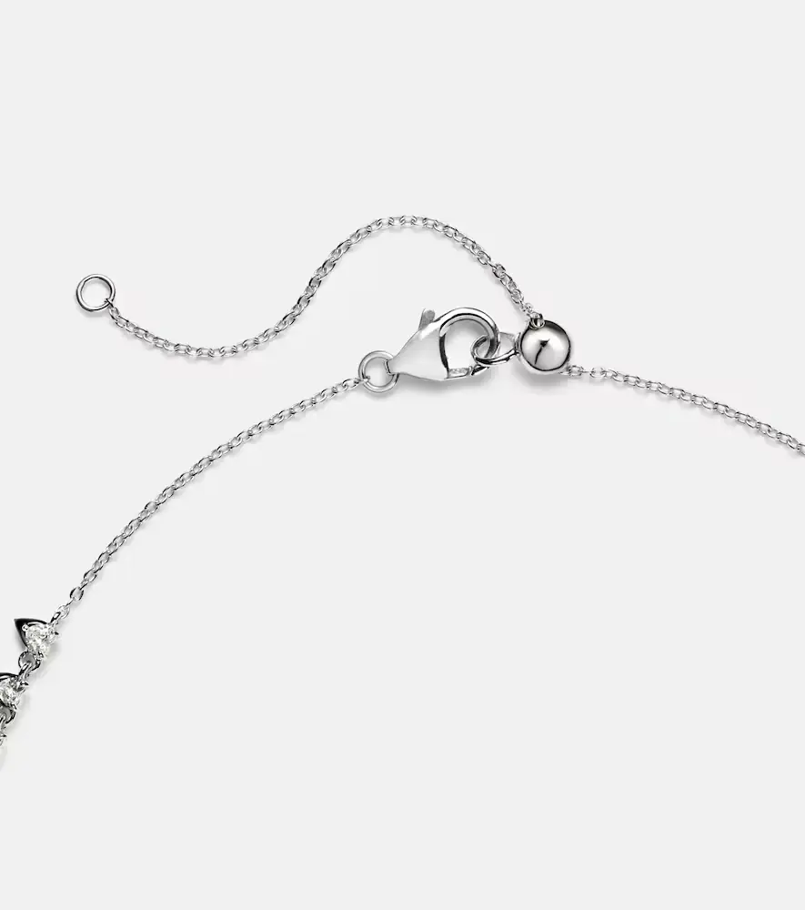 Kamyen Heart 18kt white gold and enamel choker with diamonds | Thumbnail 3 Kamyen Heart 18kt white gold and enamel choker with diamonds | Thumbnail 3
