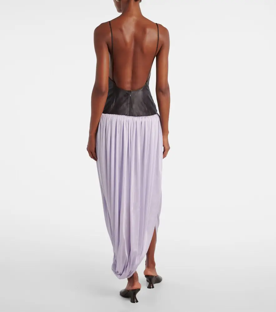 Jacques Wei Leopard-print draped maxi dress | Thumbnail 6 Jacques Wei Leopard-print draped maxi dress | Thumbnail 6