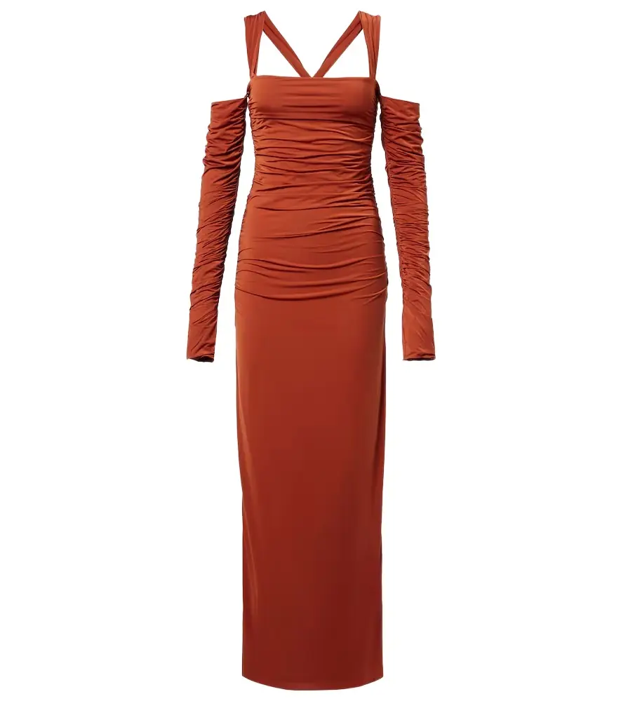SIR Rosseli gathered jersey maxi dress | Image 1 SIR Rosseli gathered jersey maxi dress | Image 1
