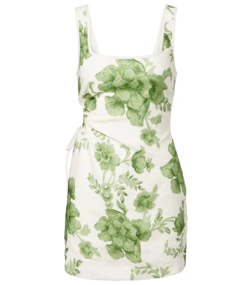 SIR Gardella cutout floral linen minidress | Image 1 SIR Gardella cutout floral linen minidress | Image 1