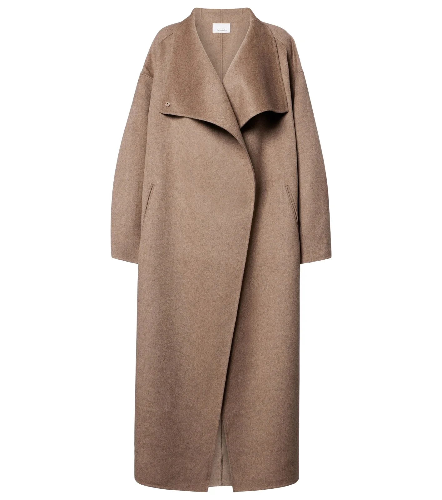 The Frankie Shop Leroy wool-blend wrap coat