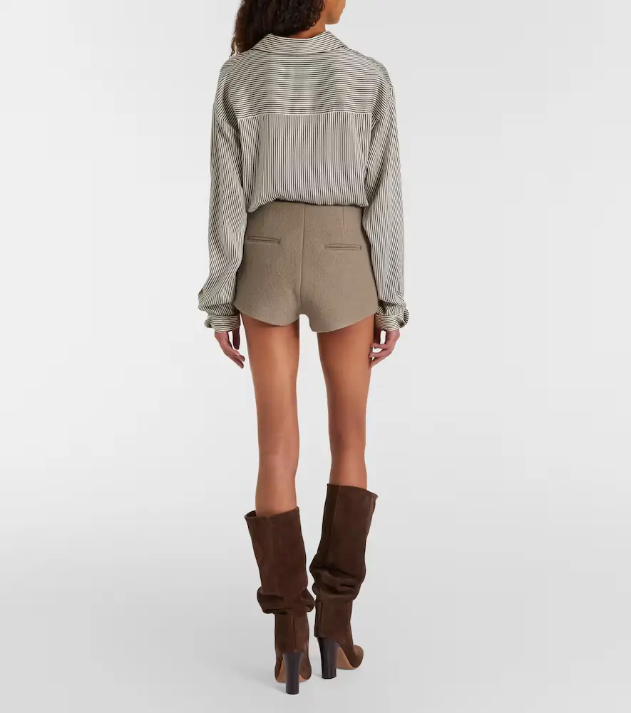 The Frankie Shop Vail virgin wool shorts | Thumbnail 2 The Frankie Shop Vail virgin wool shorts | Thumbnail 2