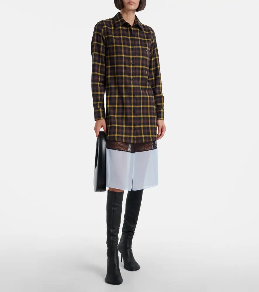 Coperni Checked shirt dress | Thumbnail 2