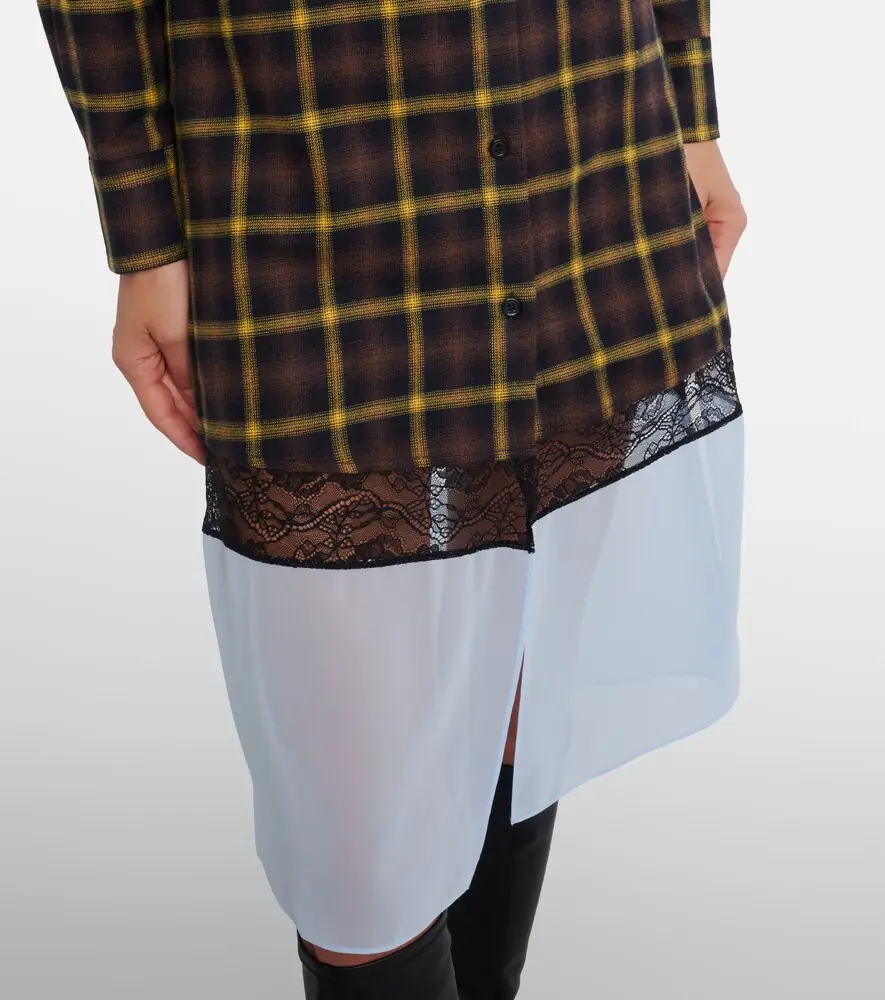 Coperni Checked shirt dress | Thumbnail 5