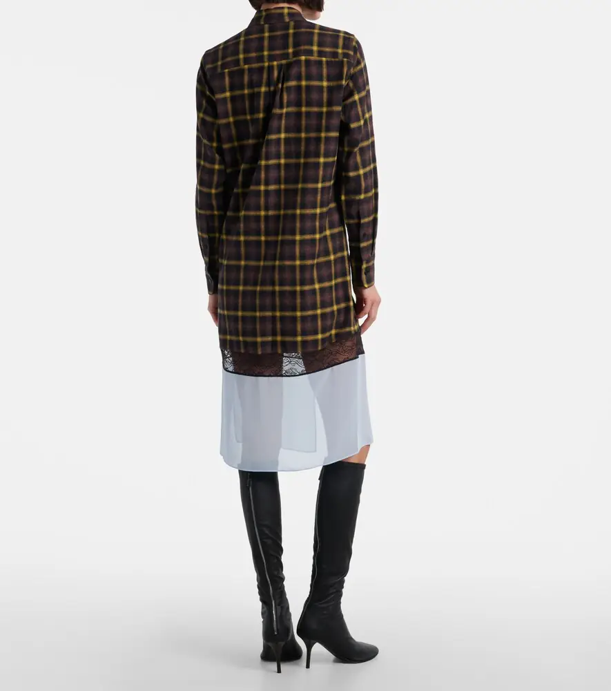 Coperni Checked shirt dress | Thumbnail 6