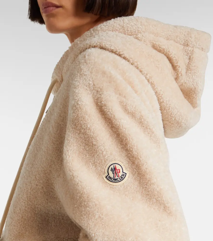 Moncler Terry zip-up hoodie | Thumbnail 4 Moncler Terry zip-up hoodie | Thumbnail 4