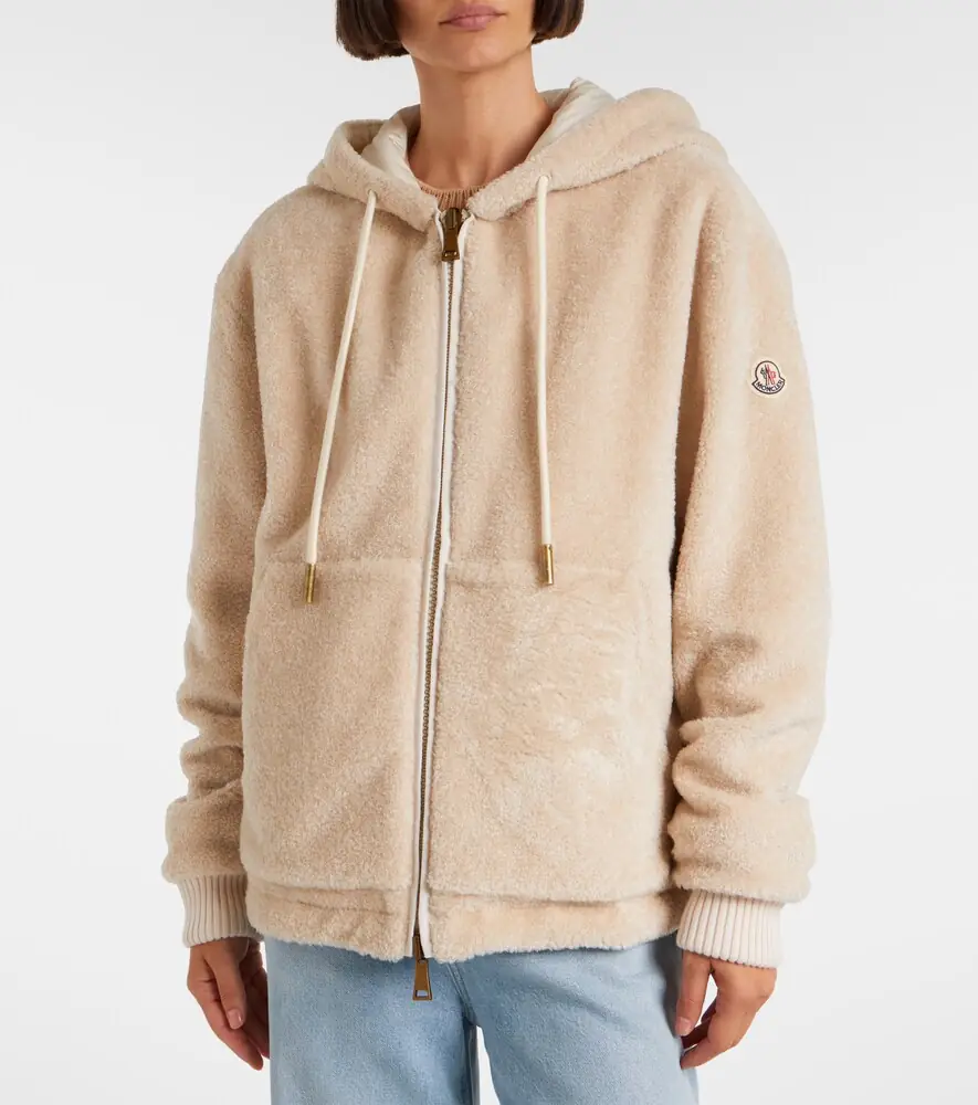 Moncler Terry zip-up hoodie | Thumbnail 5 Moncler Terry zip-up hoodie | Thumbnail 5