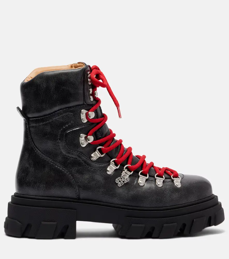 Ganni Platform combat boots | Thumbnail 2