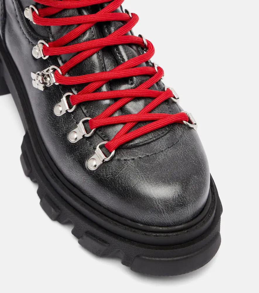 Ganni Platform combat boots | Thumbnail 3