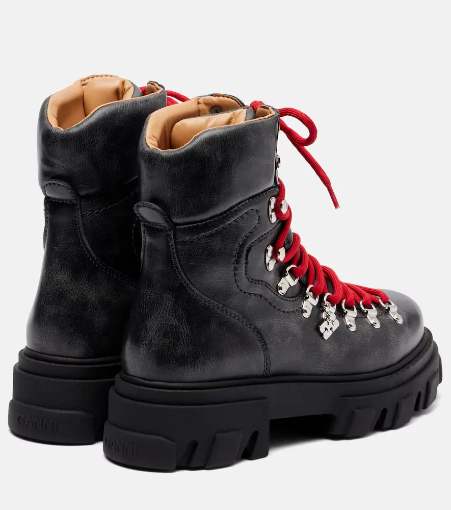 Ganni Platform combat boots | Thumbnail 4