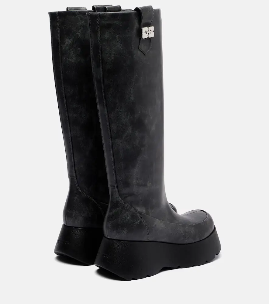 Ganni Kat platform knee-high boots | Thumbnail 3 Ganni Kat platform knee-high boots | Thumbnail 3