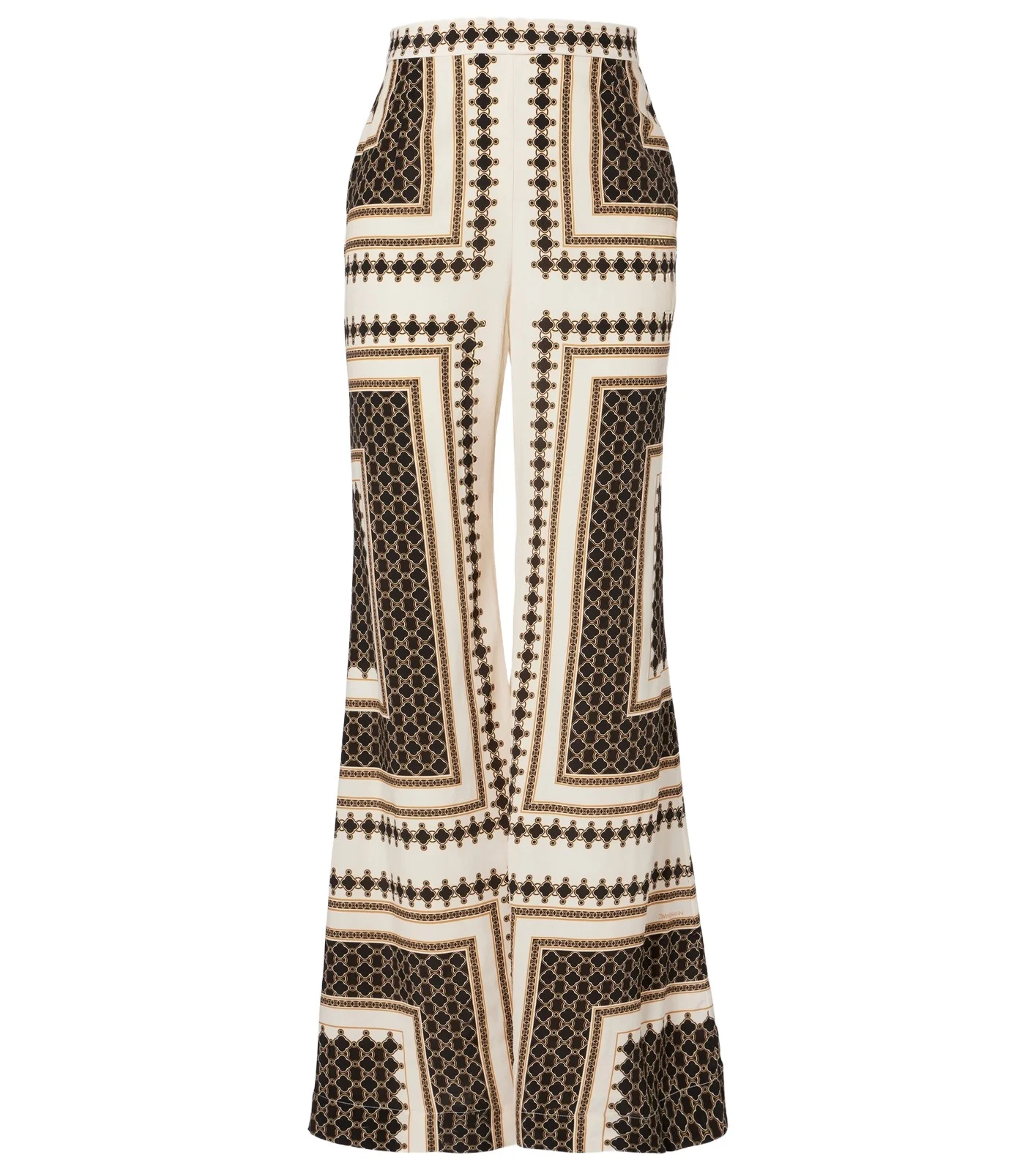 Printed wide-leg pants Printed wide-leg pants