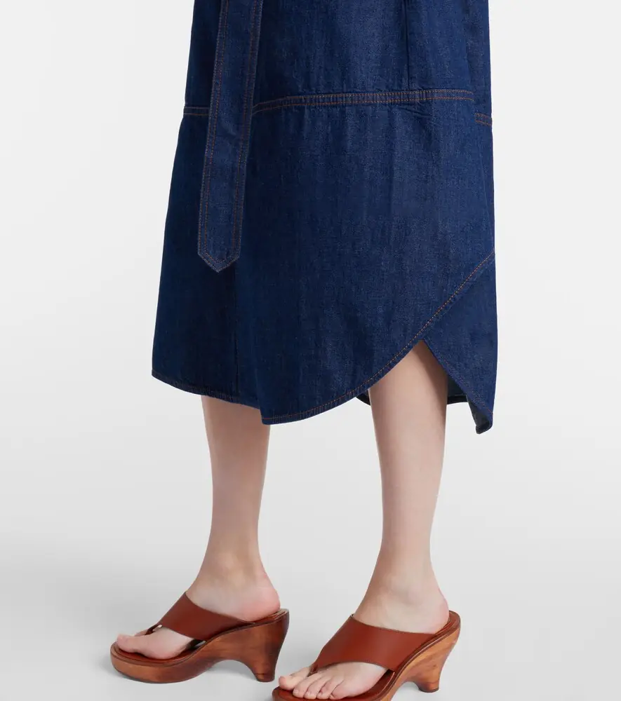 Zimmermann Denim midi dress | Thumbnail 7 Zimmermann Denim midi dress | Thumbnail 7