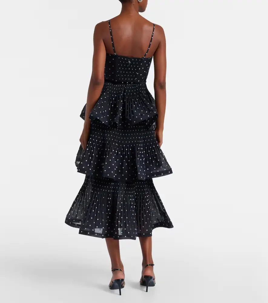 Zimmermann Polka-dot tiered midi dress | Thumbnail 2
