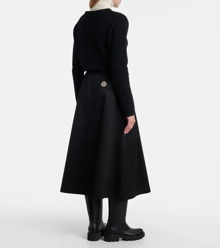 Moncler Cotton midi skirt | Thumbnail 6 Moncler Cotton midi skirt | Thumbnail 6