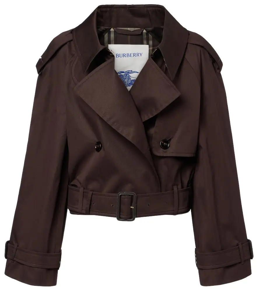 Burberry Cotton gabardine jacket | Image 1 Burberry Cotton gabardine jacket | Image 1