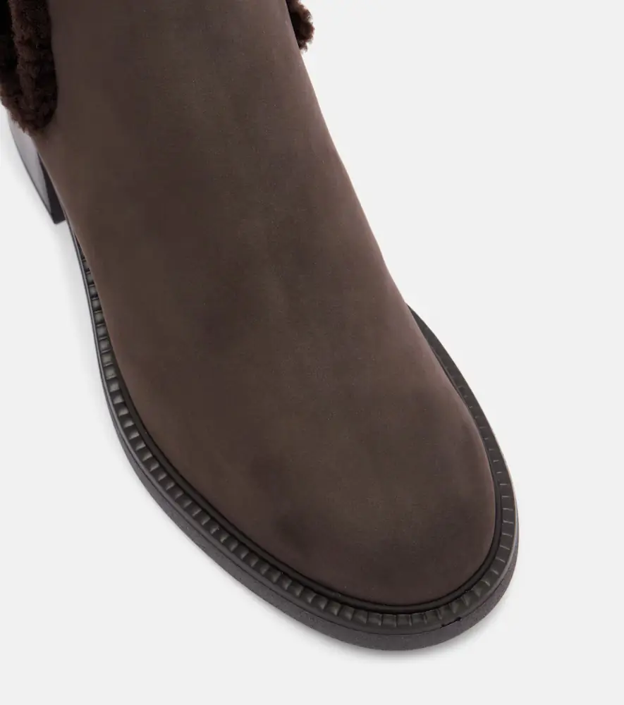Tod's Shearling-lined leather Chelsea boots | Thumbnail 4 Tod's Shearling-lined leather Chelsea boots | Thumbnail 4