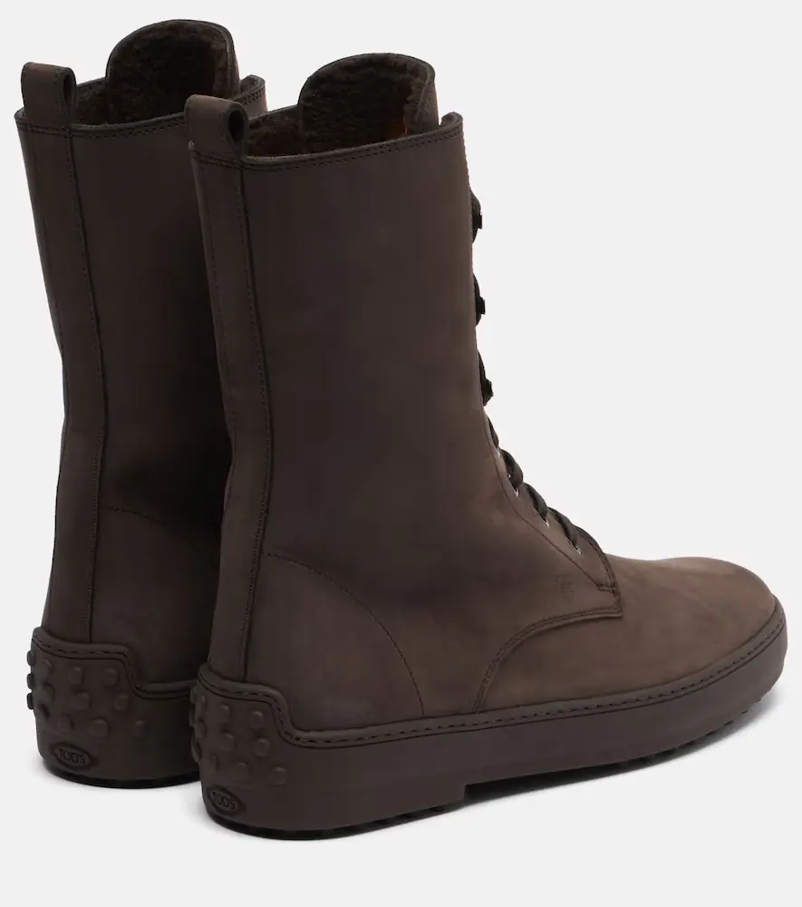 Tod's Winter Gommino leather lace-up boots | Thumbnail 4 Tod's Winter Gommino leather lace-up boots | Thumbnail 4