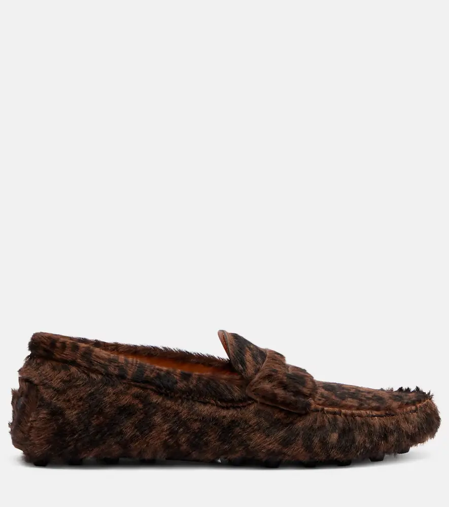 Tod's Gommino calf hair driving shoes | Thumbnail 4