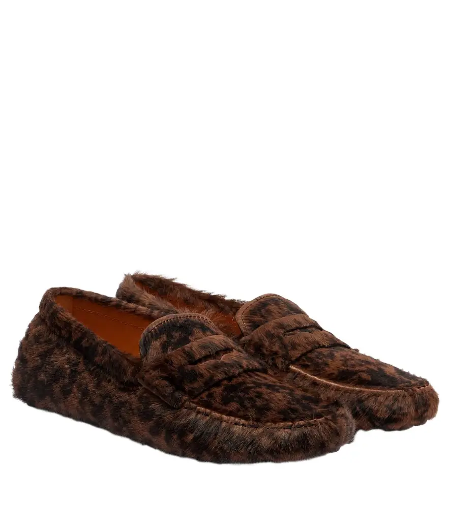 Tod's Gommino calf hair driving shoes