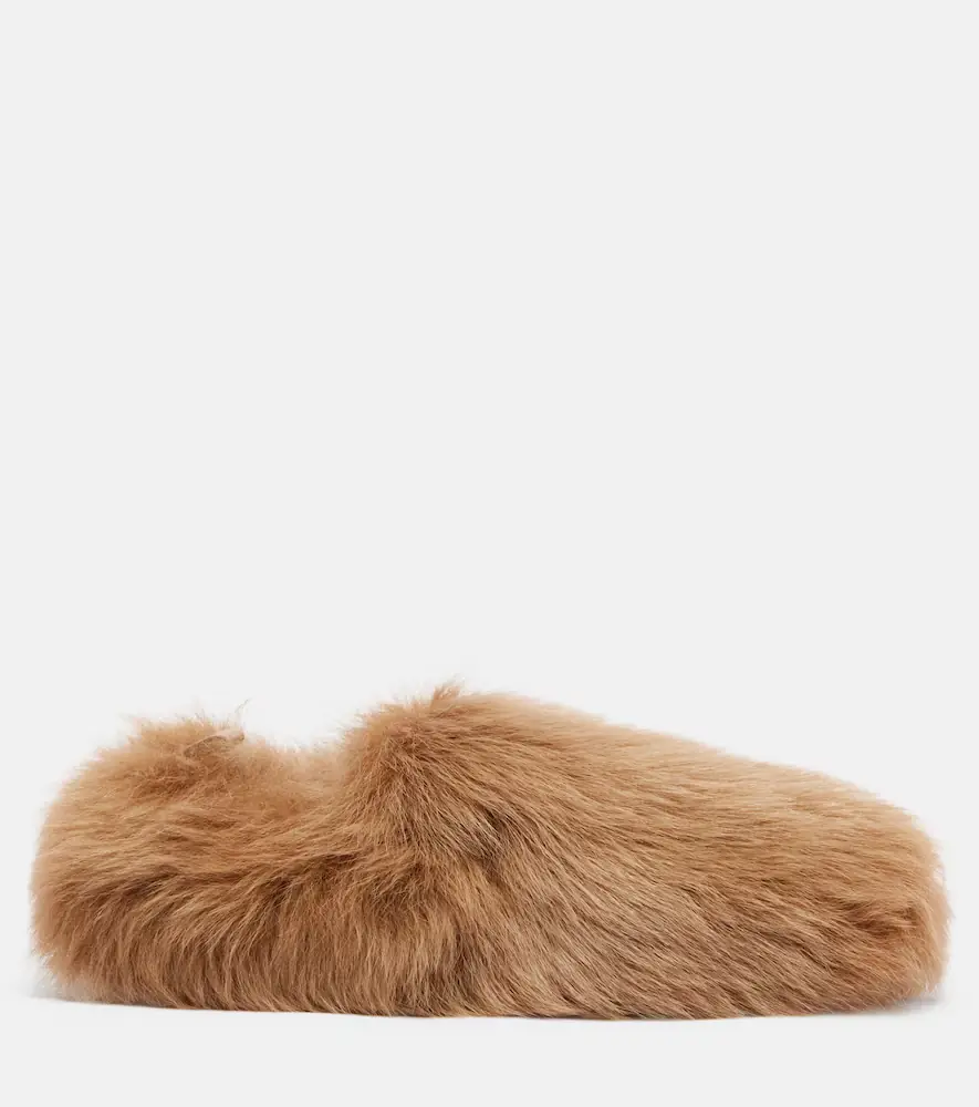 Tod's Gommino shearling slip-on shoes | Thumbnail 2