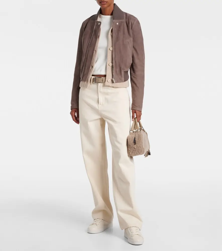 Tod's Cassetta shearling-lined leather sneakers | Thumbnail 5