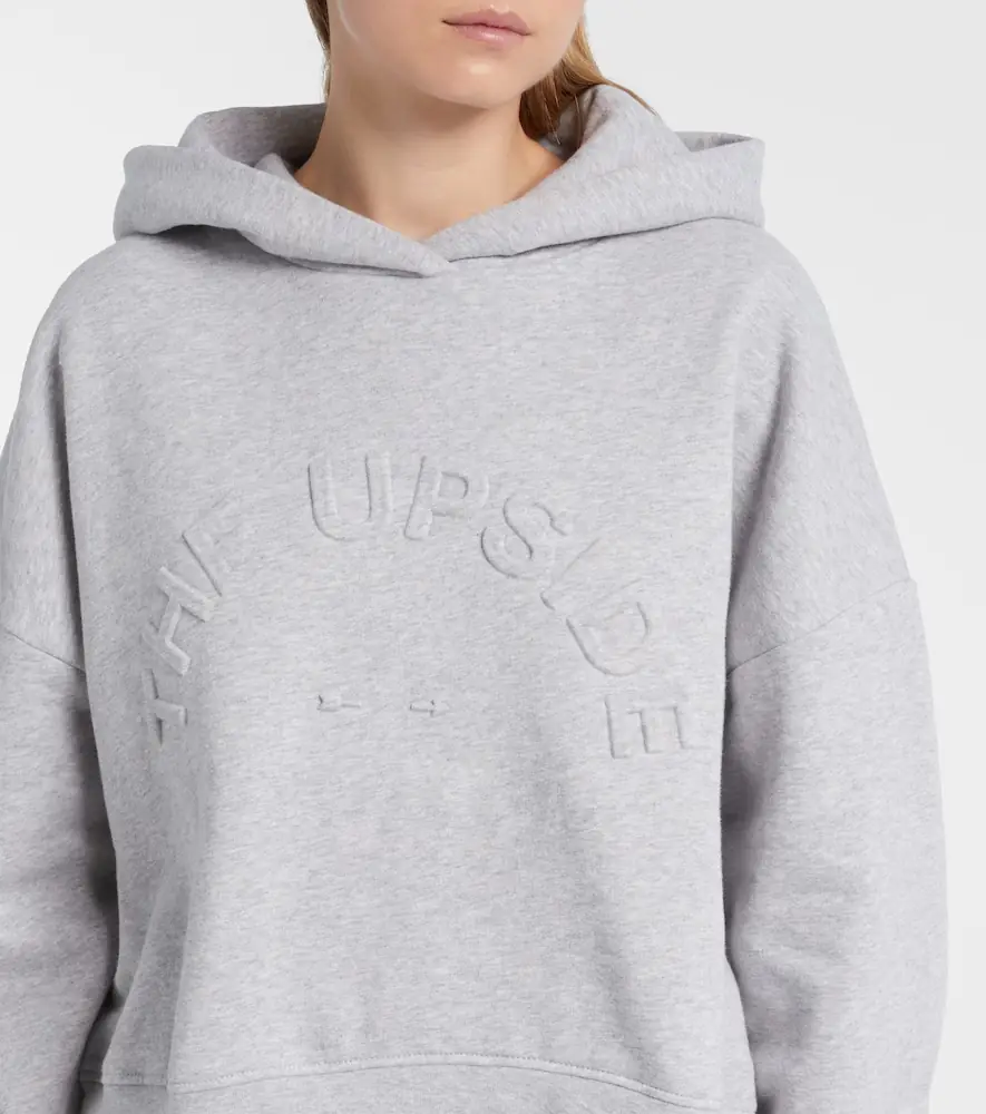 The Upside Byron logo cotton jersey hoodie | Thumbnail 5