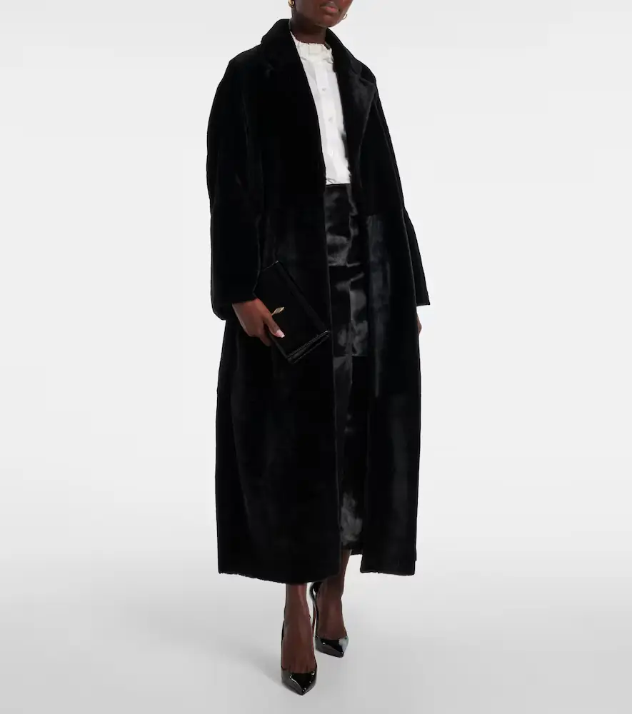 Nour Hammour Elisse calf hair pencil skirt | Thumbnail 3 Nour Hammour Elisse calf hair pencil skirt | Thumbnail 3