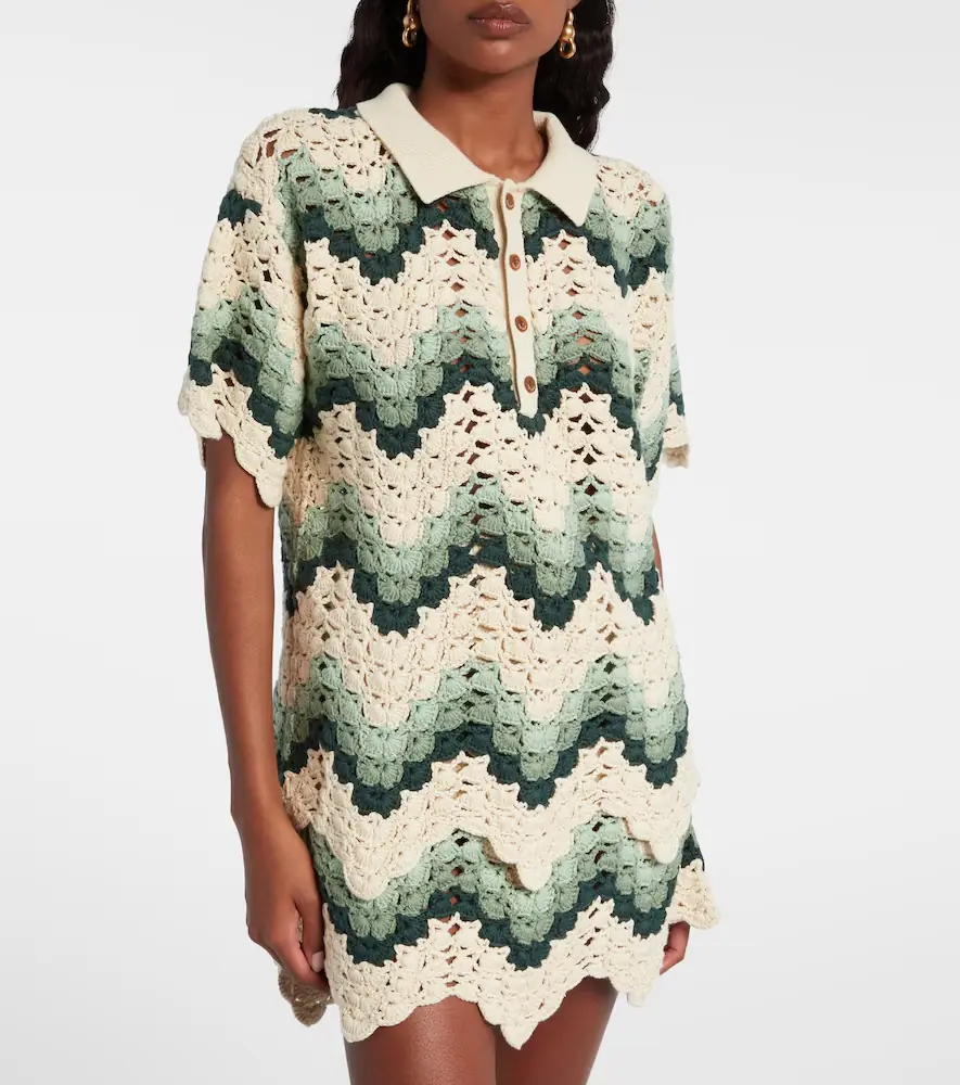 The Upside Tidal Sagra cotton crochet top | Thumbnail 5