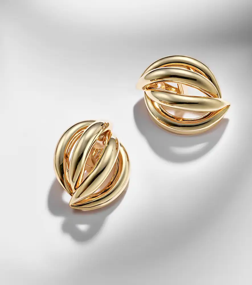 Jennifer Fisher Abstract Line gold-plated clip-on earrings | Thumbnail 5 Jennifer Fisher Abstract Line gold-plated clip-on earrings | Thumbnail 5