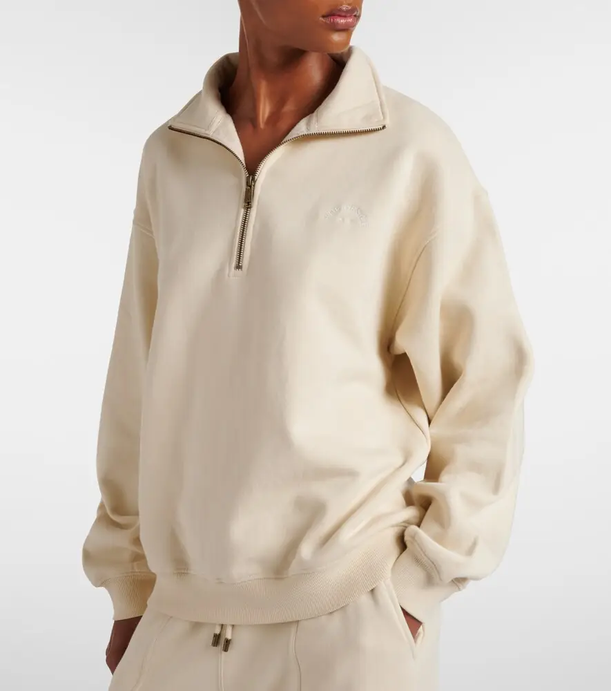 The Upside Hamilton Wren cotton half-zip sweatshirt | Thumbnail 4