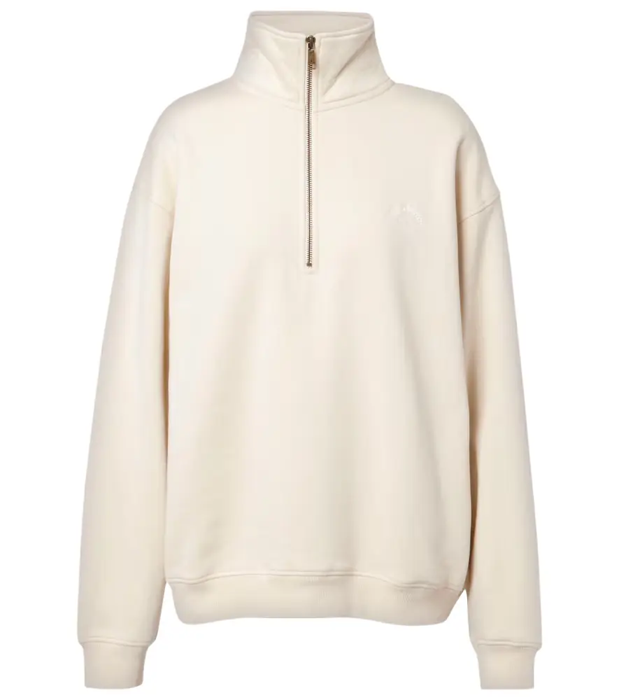 The Upside Hamilton Wren cotton half-zip sweatshirt | Image 1 The Upside Hamilton Wren cotton half-zip sweatshirt | Image 1