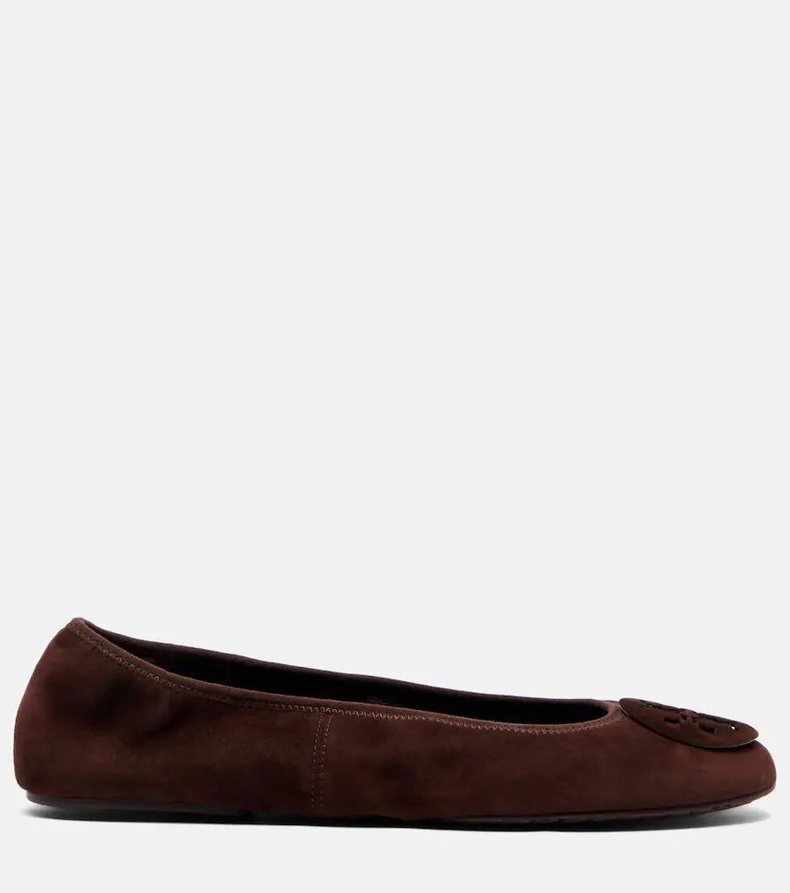 Tory Burch Reva Travel suede ballet flats | Thumbnail 3 Tory Burch Reva Travel suede ballet flats | Thumbnail 3