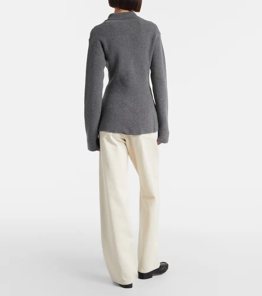 RÓHE Róhe Ribbed-knit wool and cashmere cardigan | Thumbnail 3 RÓHE Róhe Ribbed-knit wool and cashmere cardigan | Thumbnail 3