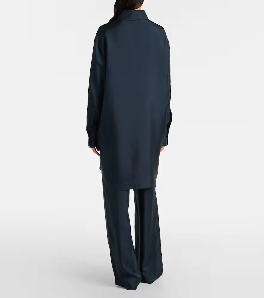 RÓHE Róhe Oversized silk satin shirt | Thumbnail 2