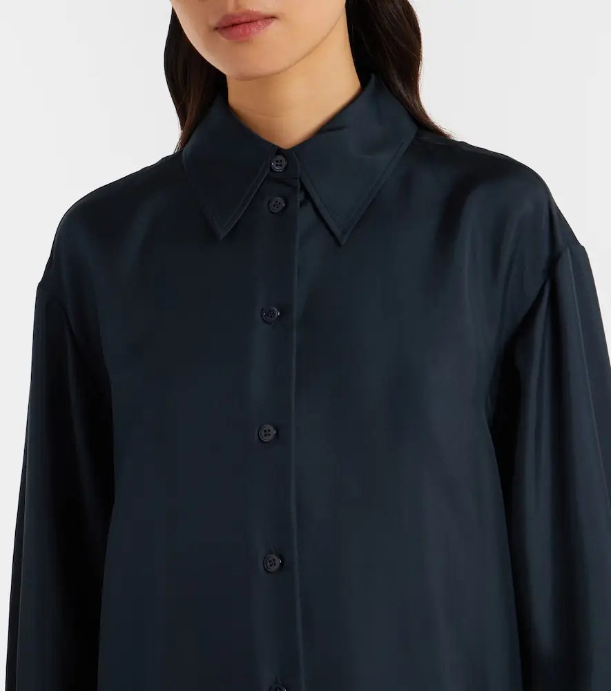 RÓHE Róhe Oversized silk satin shirt | Thumbnail 3