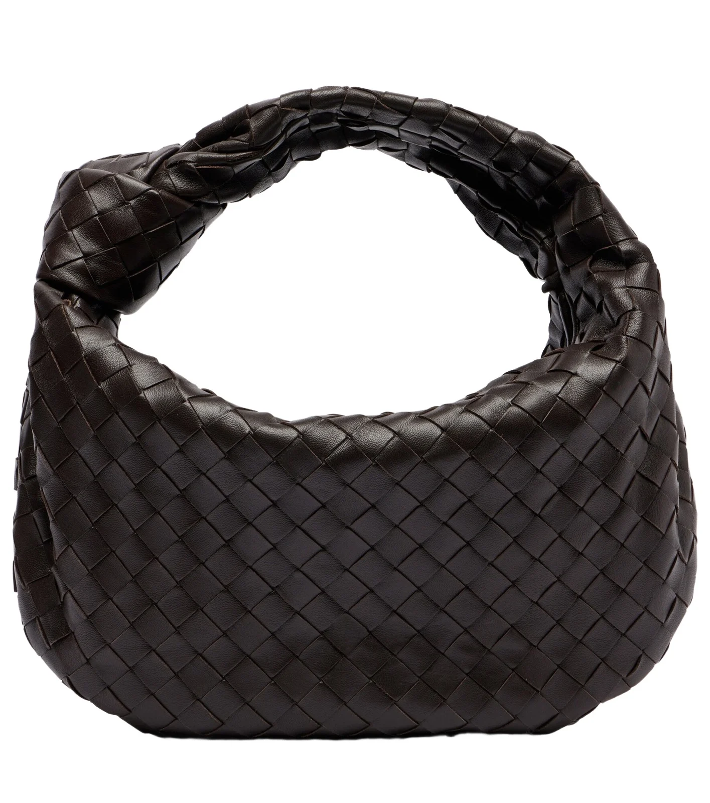 Jodie Small Intrecciato leather shoulder bag
