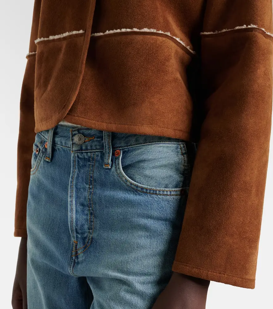 Velvet Kelly cropped jacket | Thumbnail 3