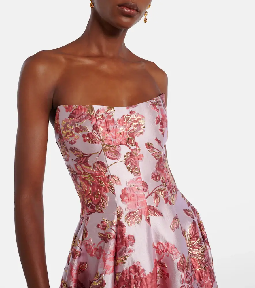 Markarian Laila floral brocade gown | Thumbnail 2 Markarian Laila floral brocade gown | Thumbnail 2